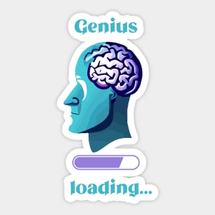 Genius Loading Sticker